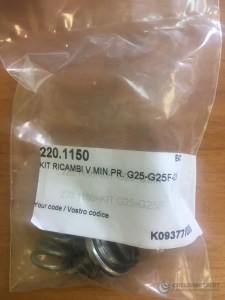 220.1150 KIT RICAMBI V.MIN.PR. G25